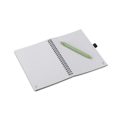 Notes z długopisem TRESA A5 zielony
