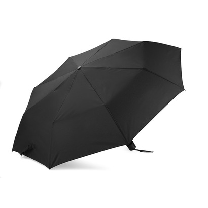 Worek na sznurkach z parasolem RAINY czarny
