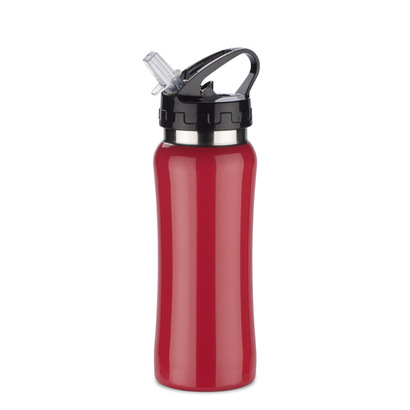 Bidon stalowy PATRO 600 ml czerwony