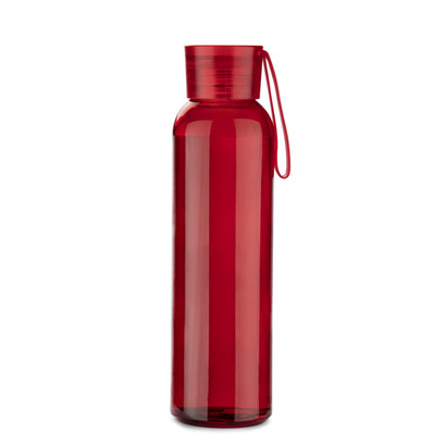 Butelka szklana VERRE 500 ml czerwony