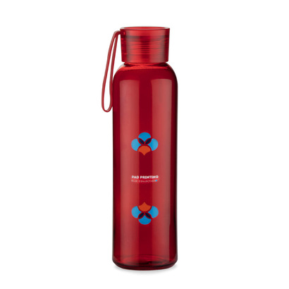 Butelka szklana VERRE 500 ml czerwony