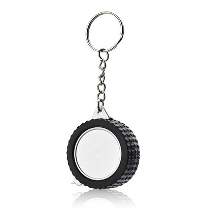 Brelok miara TIRE 1 m srebrny