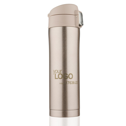 Kubek termiczny LOCK 440 ml szampański