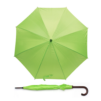Parasol reklamowy z logo STICK zielony jasny