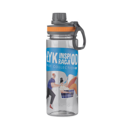 Bidon GREY 700 ml pomarańczowy
