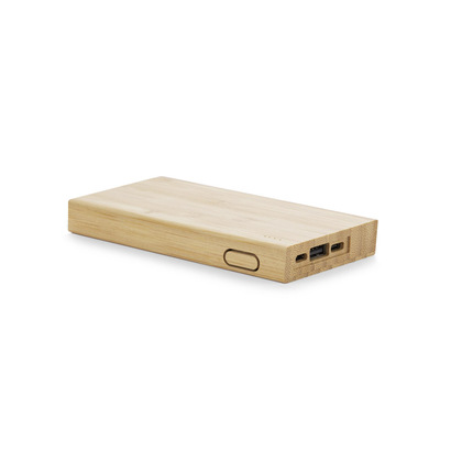 Power bank SILVA 8000 mAh brązowy