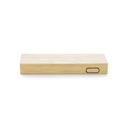 Power bank SILVA 8000 mAh brązowy