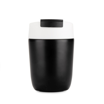 Kubek termiczny DOPPIO 360 ml czarny