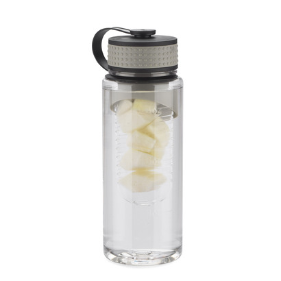 Bidon z wkładem na owoce FRUGT 800 ml szary