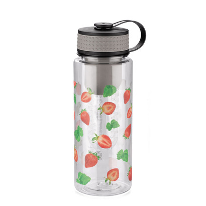 Bidon z wkładem na owoce FRUGT 800 ml szary