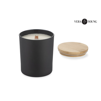 Świeca sojowa 220g - Christmas Tree - VERA YOUNG czarny