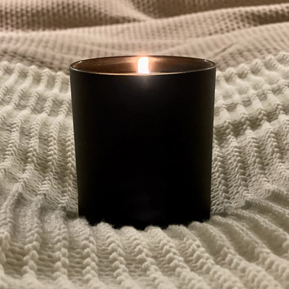 Świeca sojowa 220g - Christmas Tree - VERA YOUNG czarny