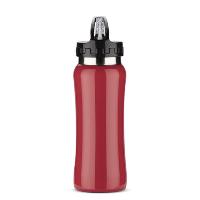 Bidon stalowy PATRO 600 ml czerwony