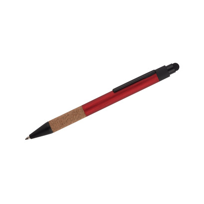 Długopis z touch pen BOSAY czerwony