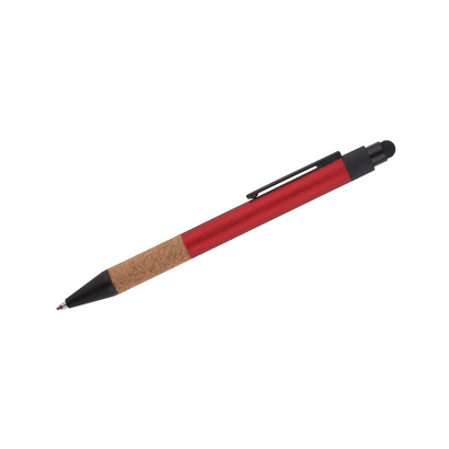 Długopis z touch pen BOSAY czerwony
