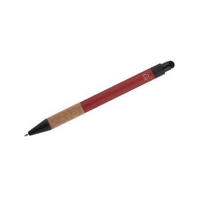 Długopis z touch pen BOSAY czerwony