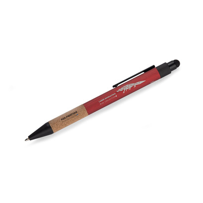Długopis z touch pen BOSAY czerwony
