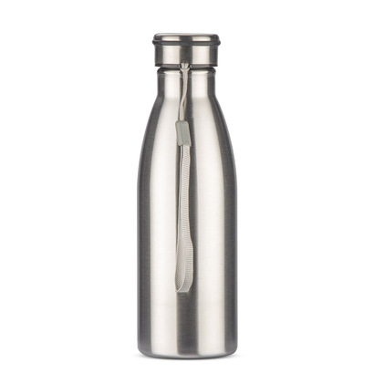 Butelka stalowa 600 ml KONRA srebrny