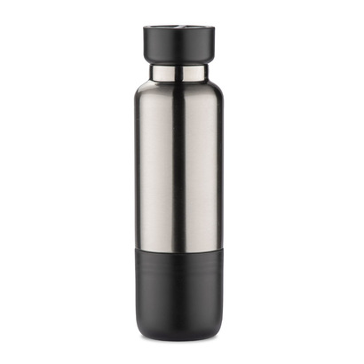 Butelka termiczna ze smyczką RON 500 ml czarny