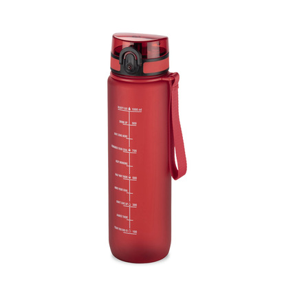 Bidon motywacyjny 1000 ml MOTIVA czerwony