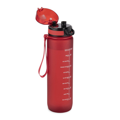 Bidon motywacyjny 1000 ml MOTIVA czerwony