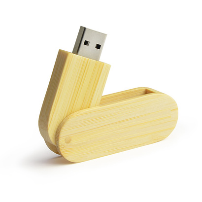 Pamięć USB bambusowa STALK 8 GB brązowy