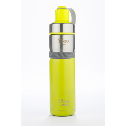 Bidon termiczny BREEZE 500 ml zielony jasny