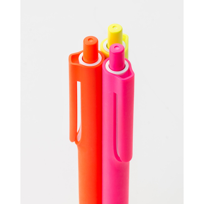 Długopis NEON różowy
