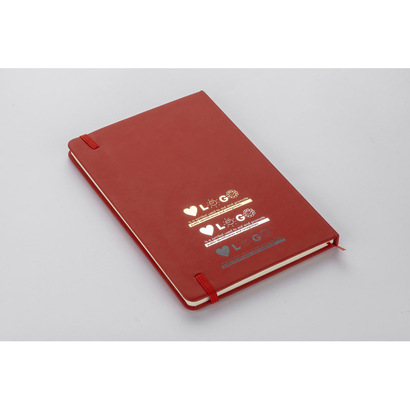 Notes VITAL A5 czerwony