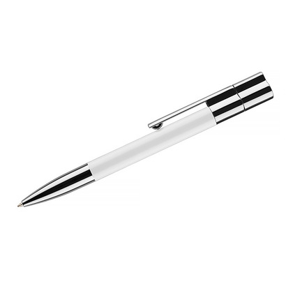 Długopis z pamięcią USB BRAINY 16 GB biały