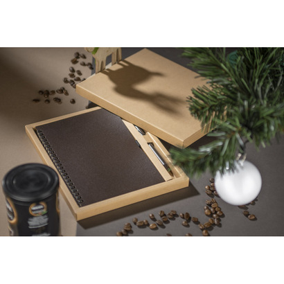Notes kawowy KOPI A5 brązowy