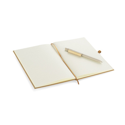 Notes RITTO A5 z długopisem brązowy