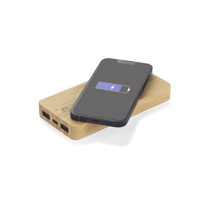 Power bank BORRA 10000 mAh naturalny