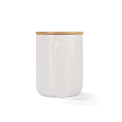 Kubek ceramiczny VIVIAN biały