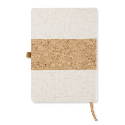 Zestaw - notes z długopisem CALMO naturalny