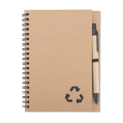 Notes z długopisem SERENO czarny
