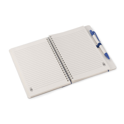 Notes z linjką i długopisem REGALI granatowy