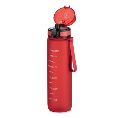 Bidon motywacyjny 1000 ml MOTIVA czerwony
