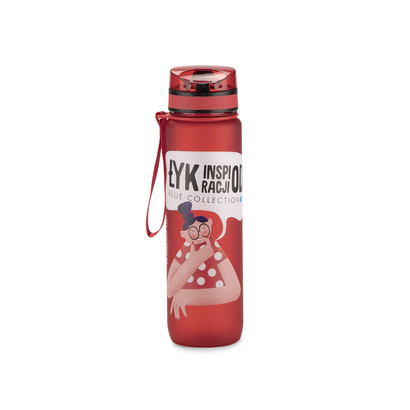 Bidon motywacyjny 1000 ml MOTIVA czerwony