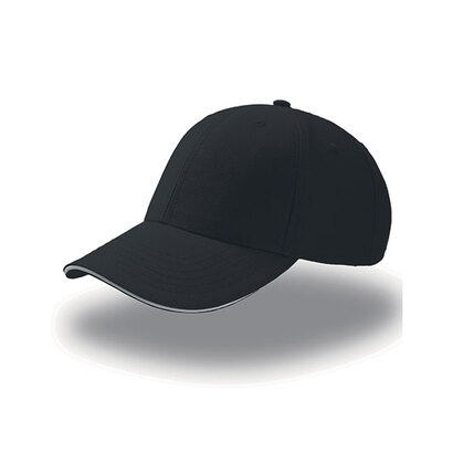 Czapka z daszkiem SPORT SANDWICH CAP Black