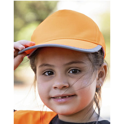 Kids´ Basic Hi-Vis Cap Montpelier Signal Yellow