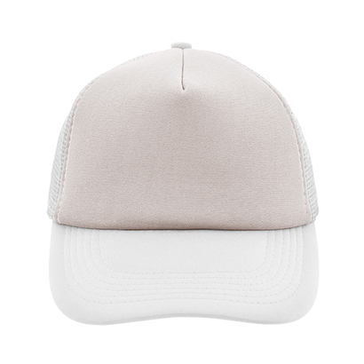 Czapki reklamowe poliestrowe MESH CAP Light Grey