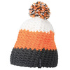 Crocheted Cap With Pompon