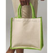 Printers Midi Jute Bag