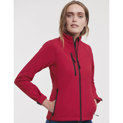 Kurtka damska Softshell RUSSELL 140F Black