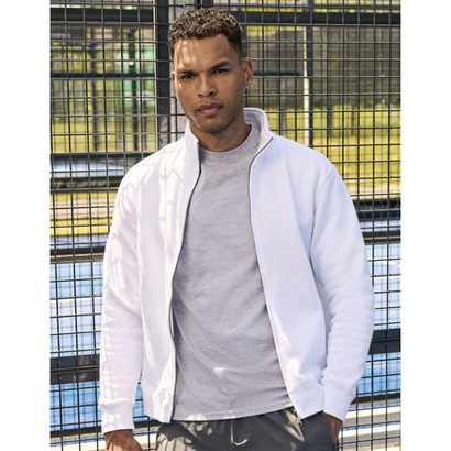 Bluza rozpinana AUTHENTIC SWEAT JACKET White