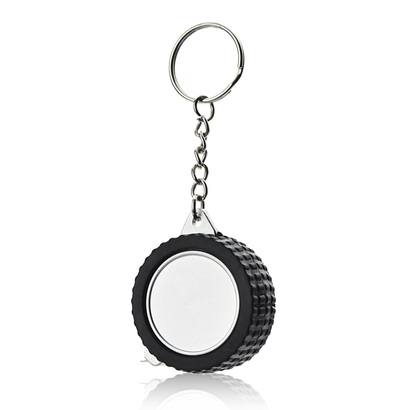 Brelok miara TIRE 1 m srebrny