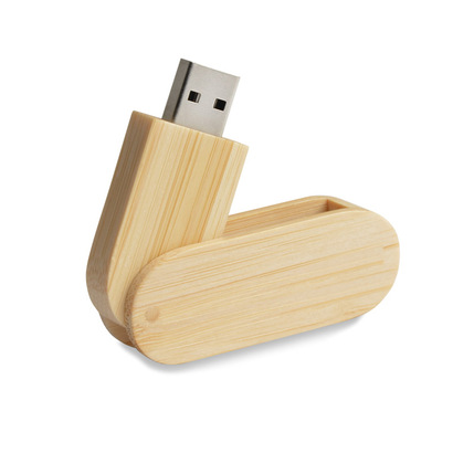 Pamięć USB bambusowa STALK 8 GB brązowy