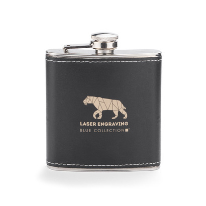 Piersiówka BANFF 180 ml czarny