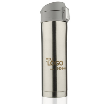 Kubek termiczny LOCK 440 ml srebrny